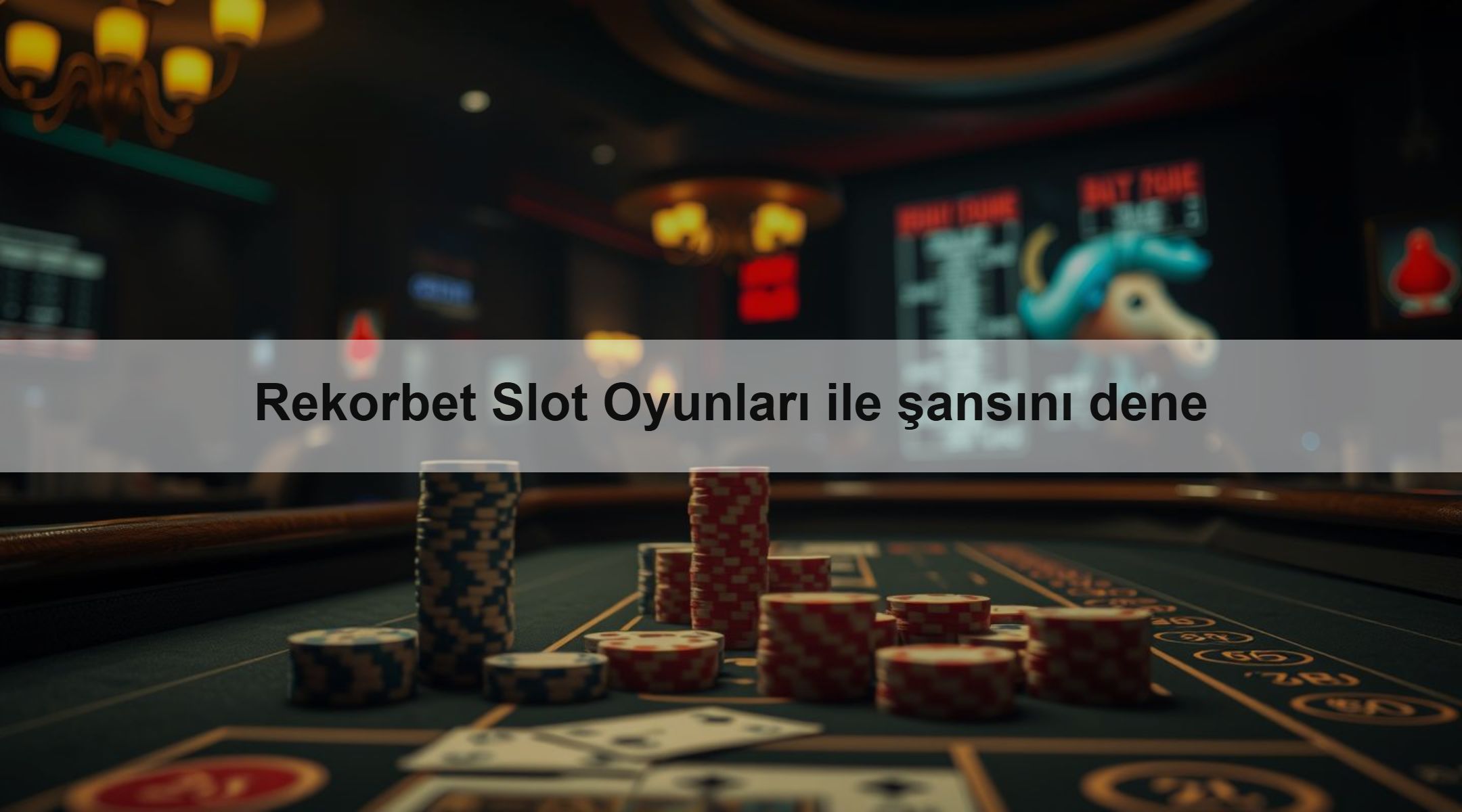 Rekorbet Slot Oyunları ile şansını dene